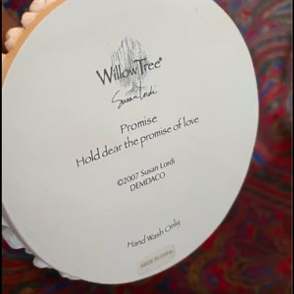 Willow Tree Promise Wedding Engagement Love Figurine & Wedding Cake Topper - Picture 2 of 2